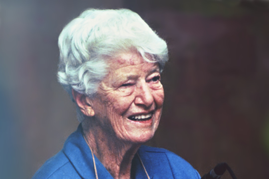 Portrait of Dr Elizabeth Nesta Marks AO